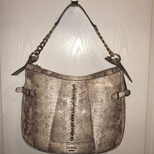 Guess natural Abbey Ray handbag
